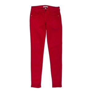 — WILDFOX — Mid-Rise Red Skinny Pants Size Small